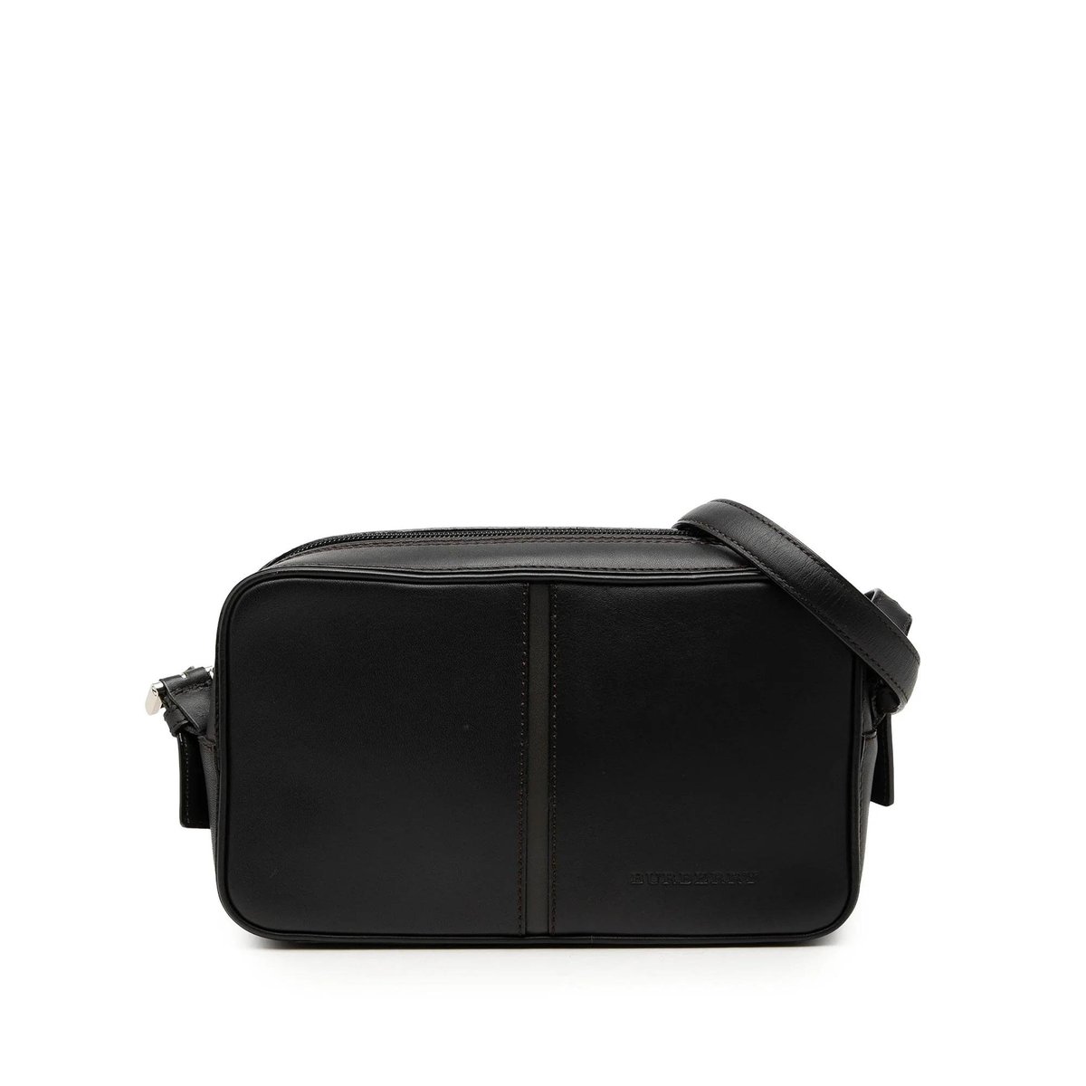 Pocket pony-style calfskin crossbody bag