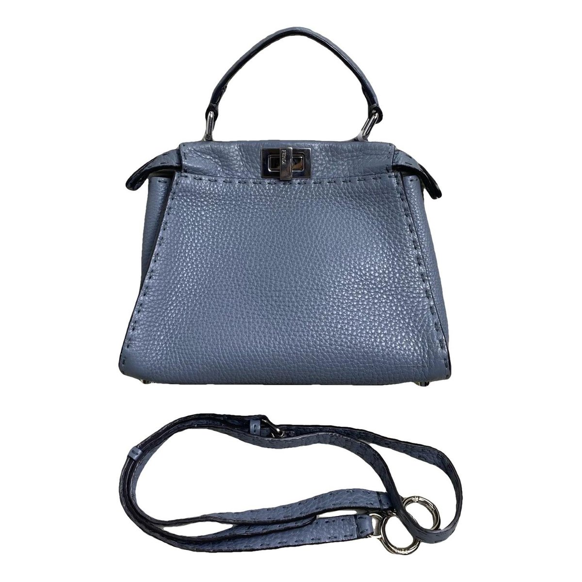 Peekaboo leather crossbody bag