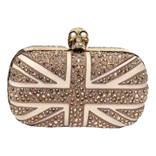 Skull clutch bag