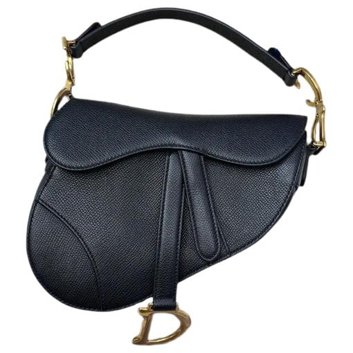 Saddle leather handbag