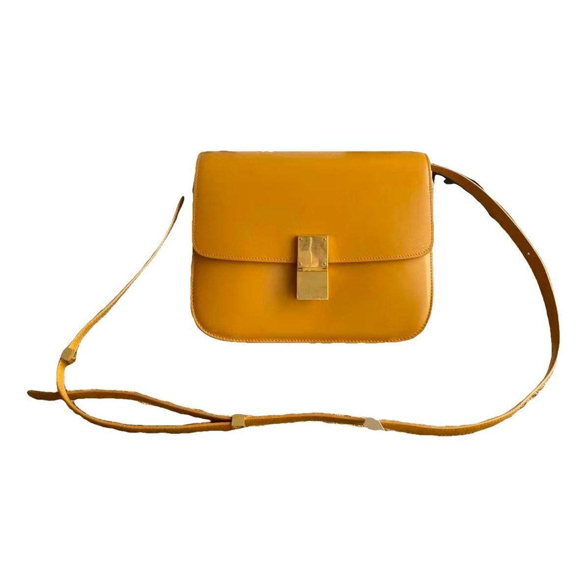 Classic leather crossbody bag