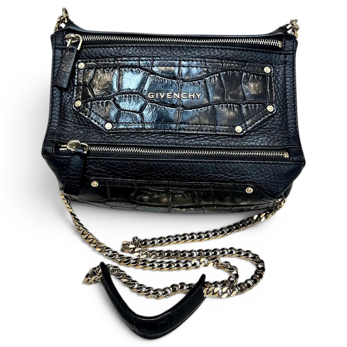 Leather crossbody bag