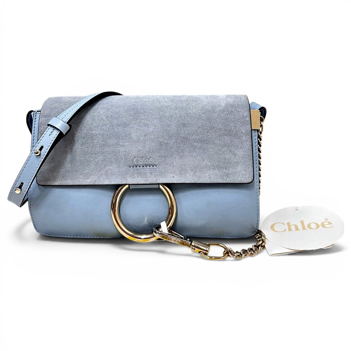 Faye leather crossbody bag