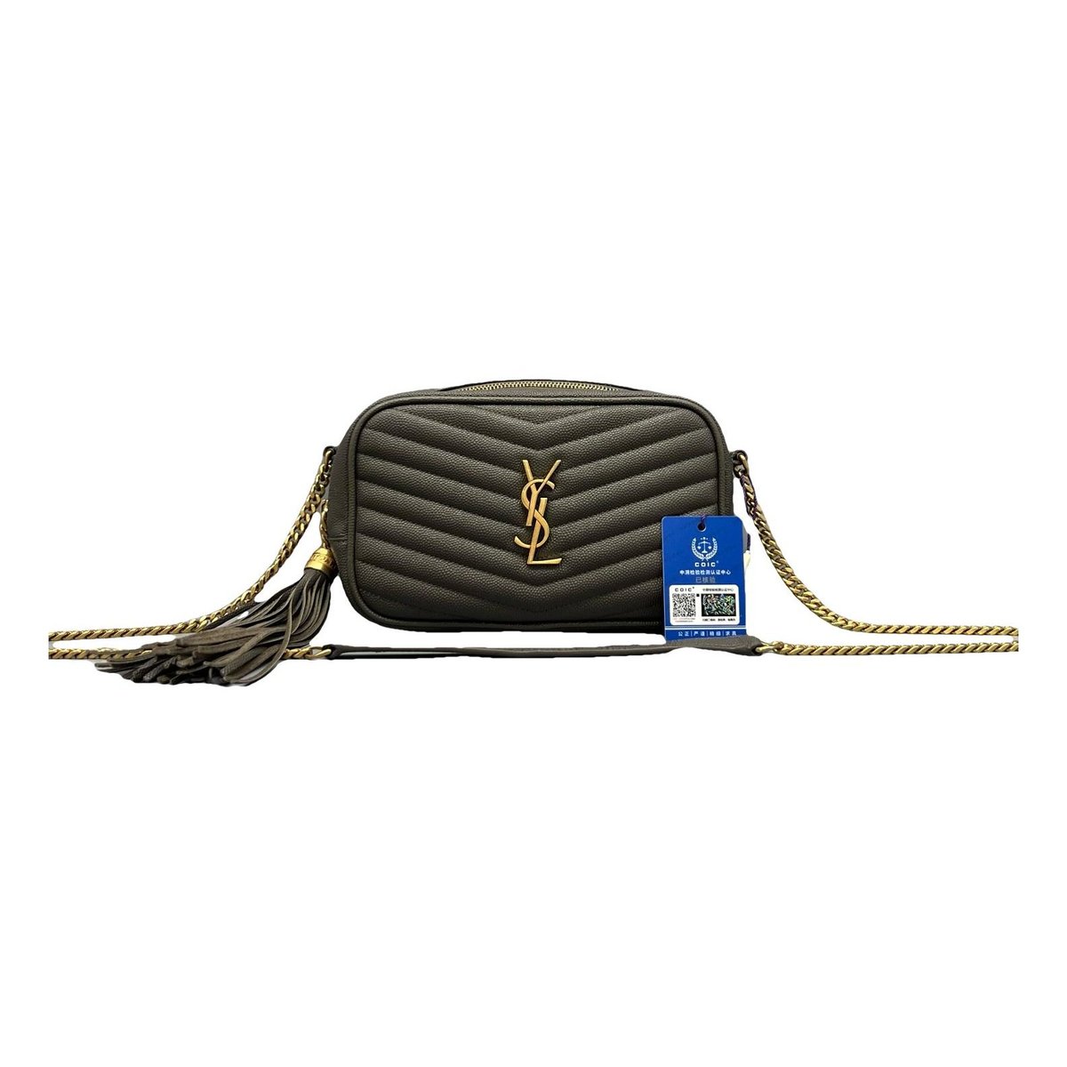 Lou leather crossbody bag