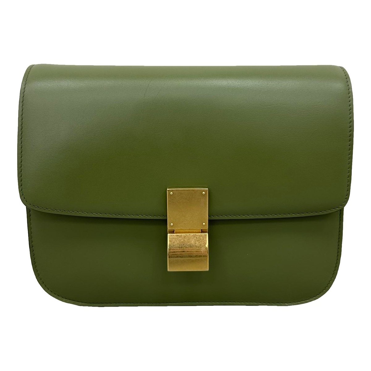 Classic leather handbag