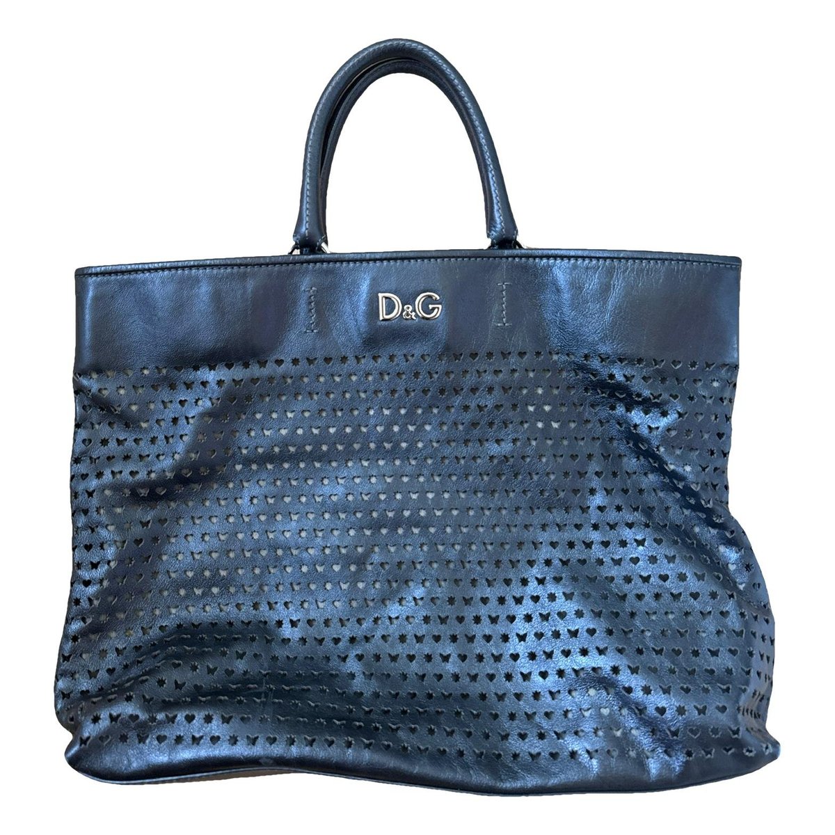 Leather tote