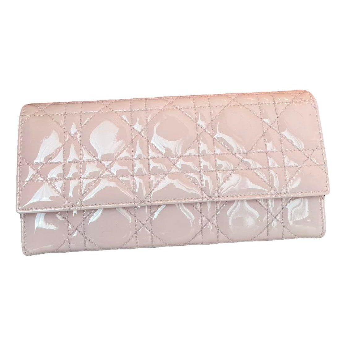 Lady Dior patent leather crossbody bag