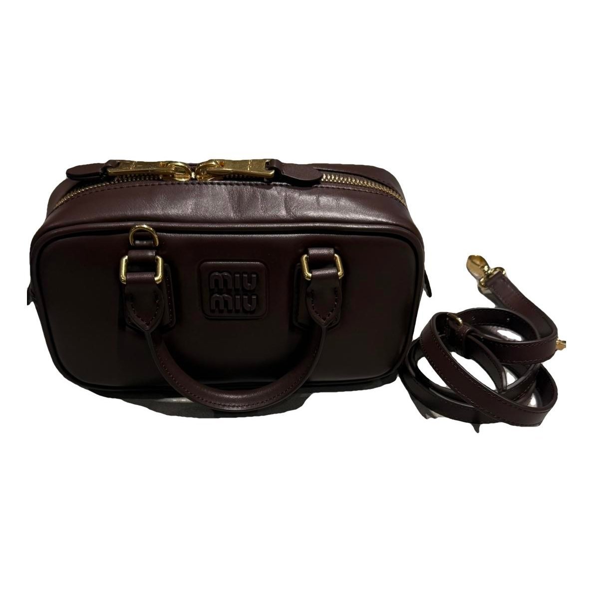 Arcadie leather crossbody bag