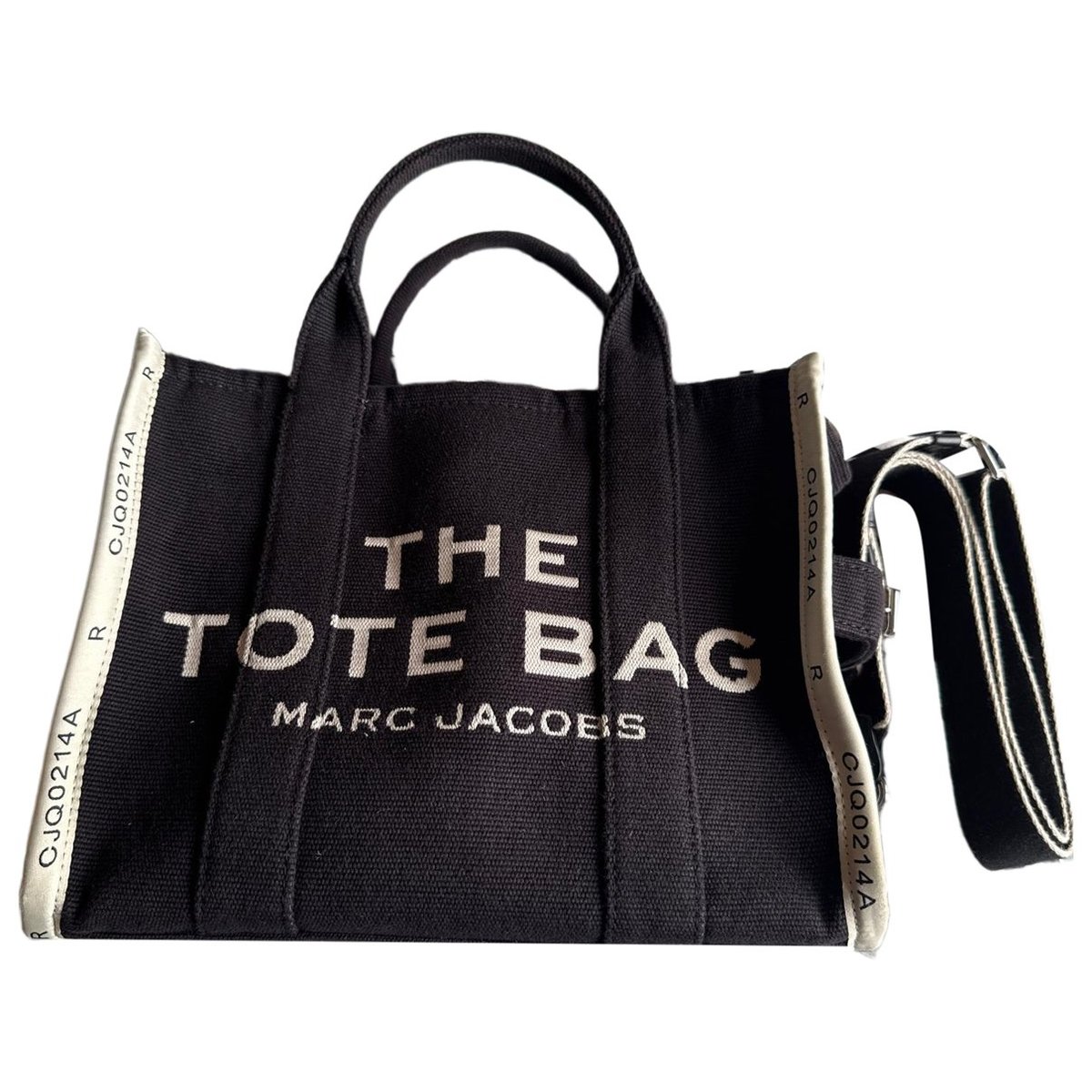 The Tag Tote cloth handbag