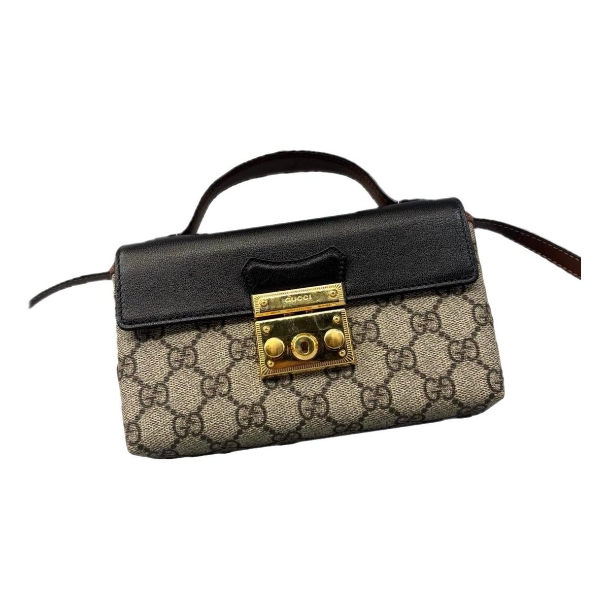 Padlock cloth handbag
