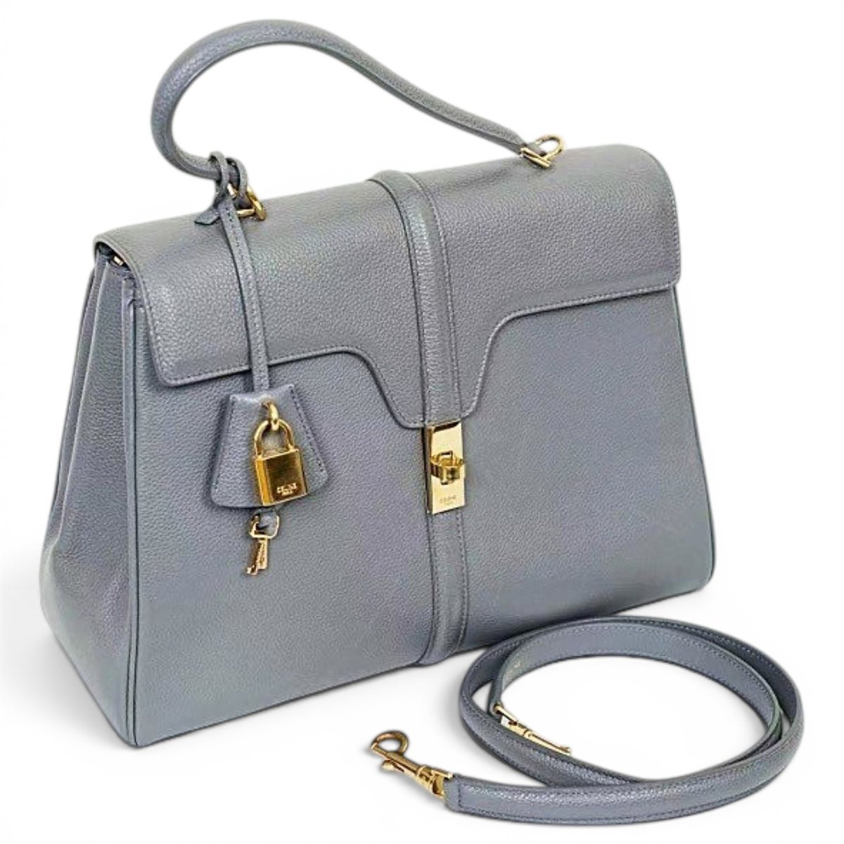 Sac 16 leather handbag