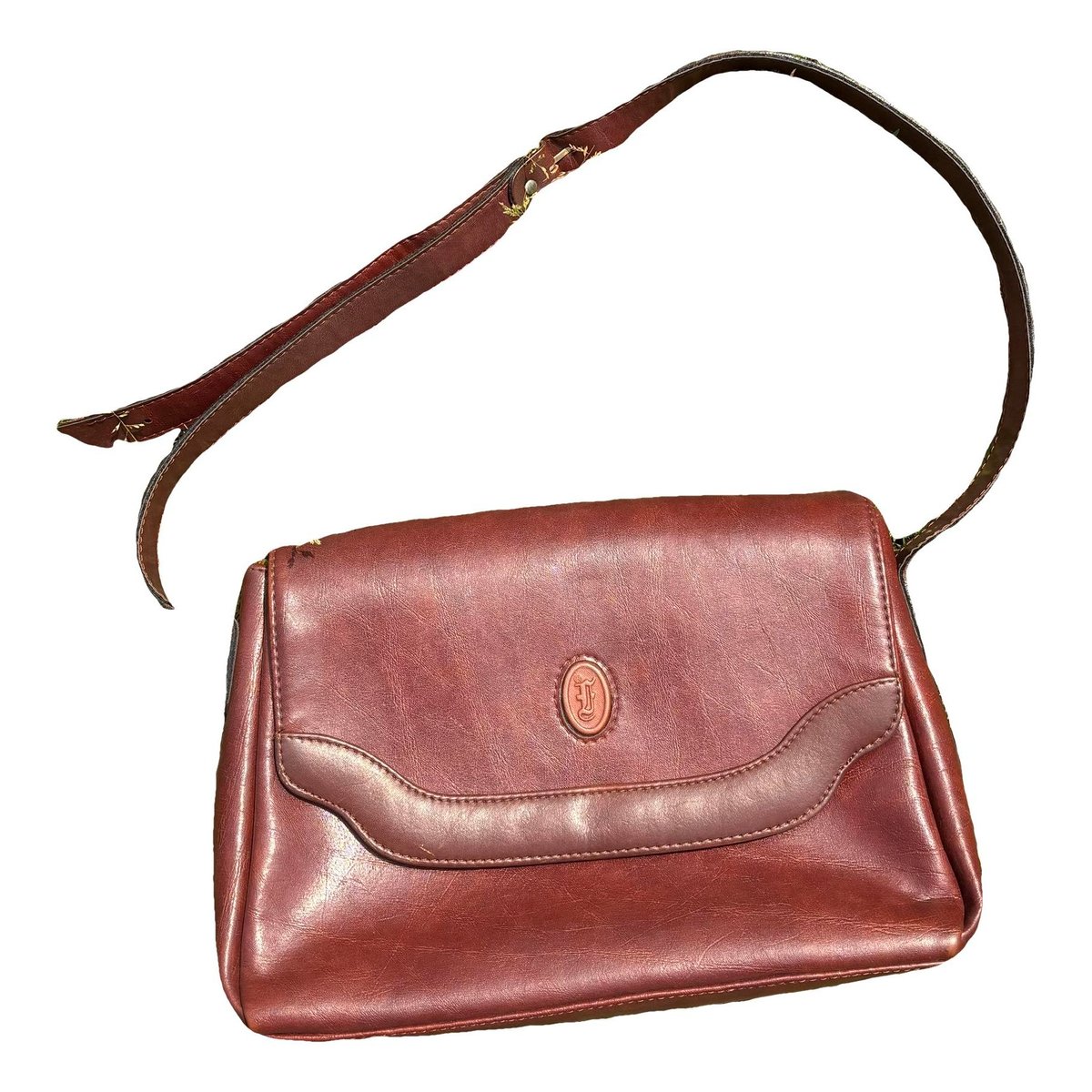 Leather crossbody bag