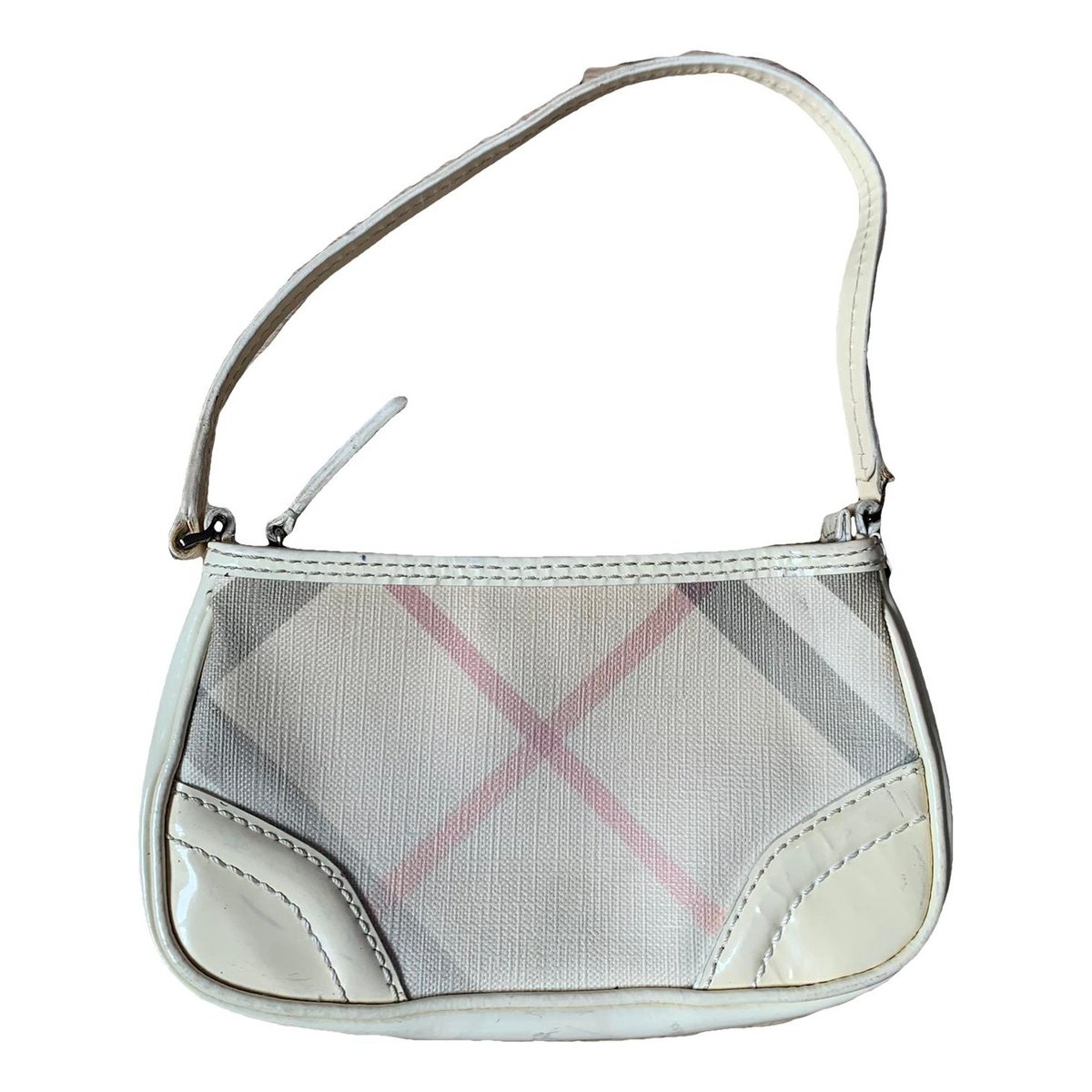 TB leather handbag