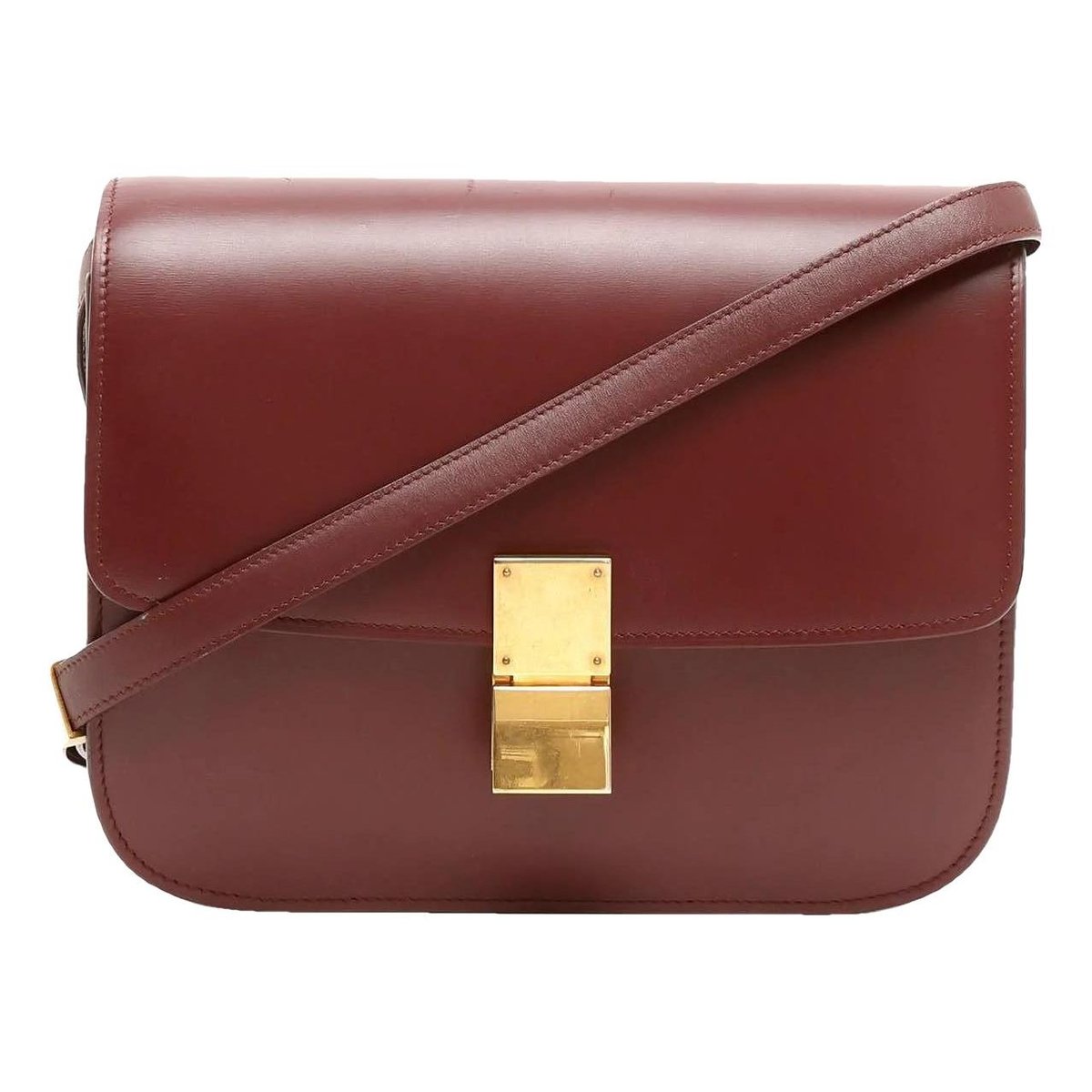 Classic leather handbag