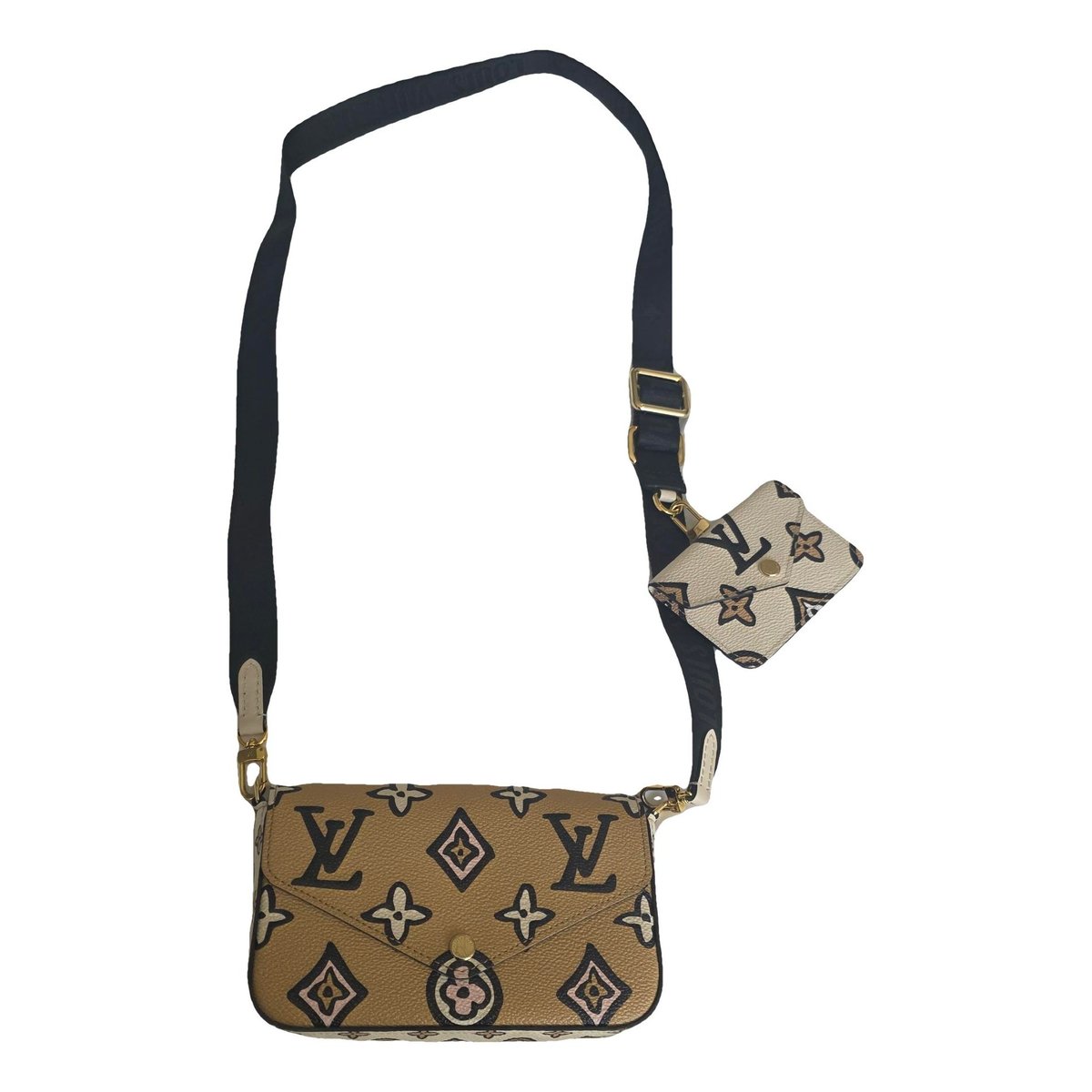 Félicie Strap & Go leather crossbody bag