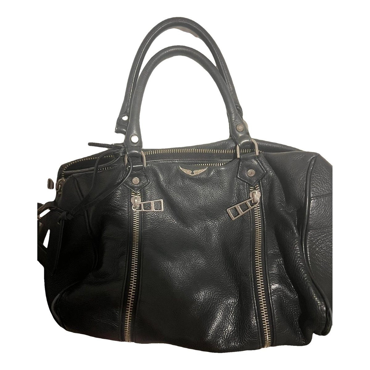 Sunny patent leather handbag