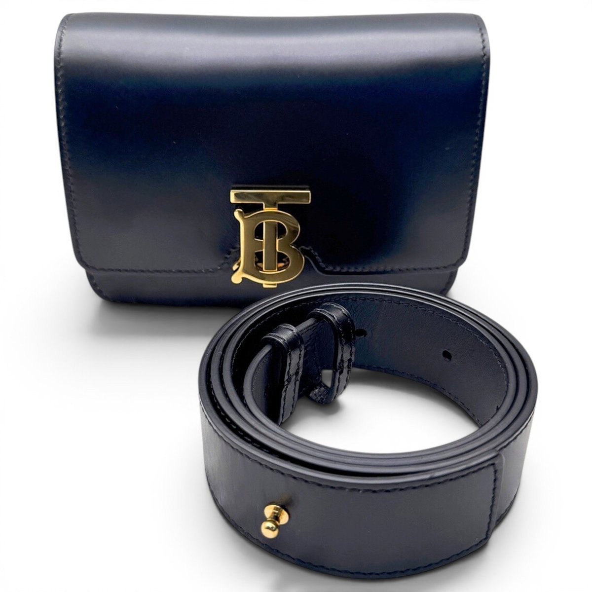 TB Bag Medium leather handbag