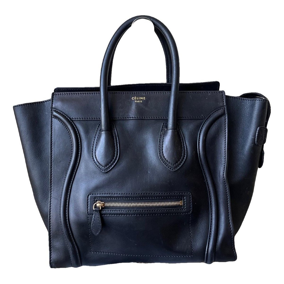 Luggage leather handbag