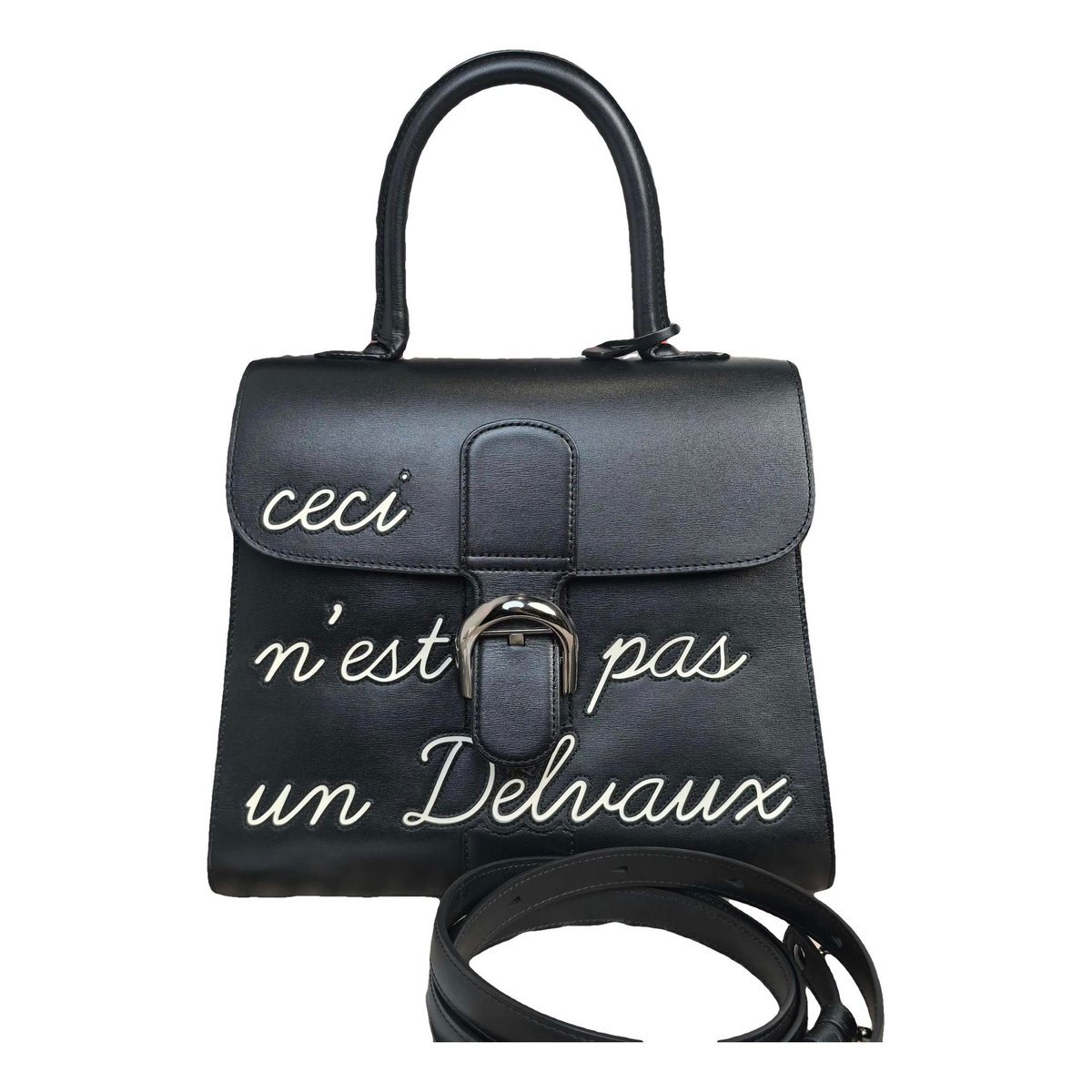 Brillant leather handbag