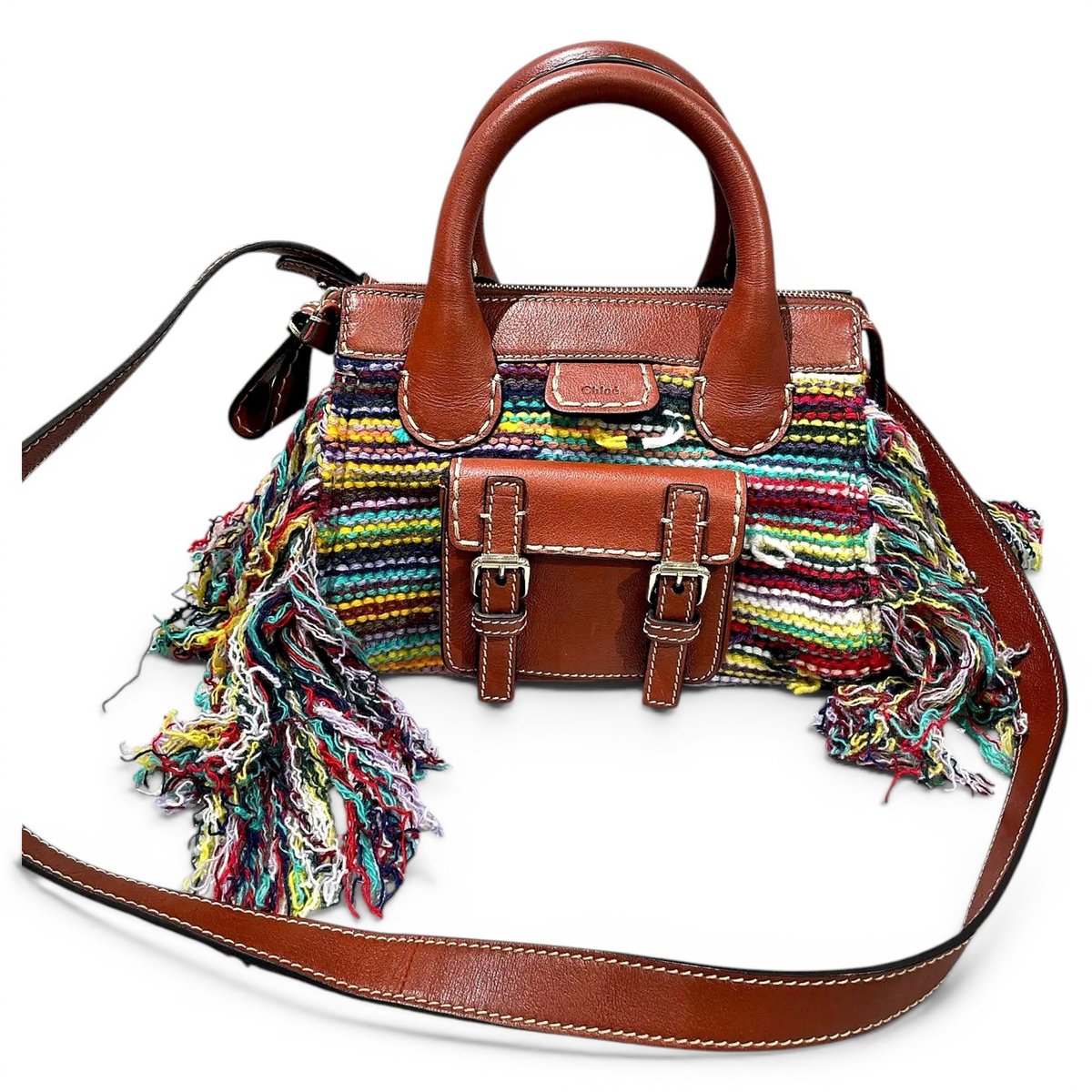 Edith wool handbag