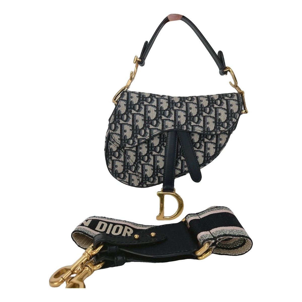 Saddle cloth handbag