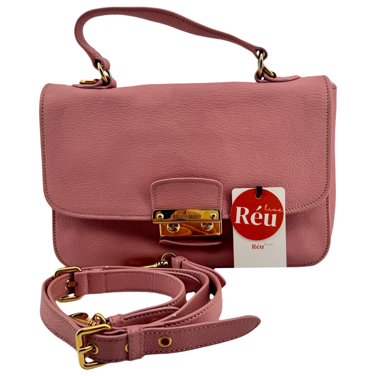 Madras leather handbag