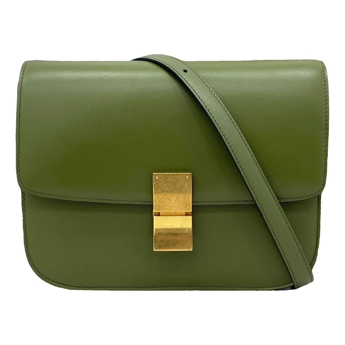 Classic leather handbag