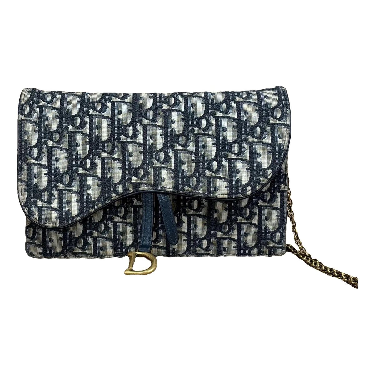 Saddle Wallet On Chain cloth handbag