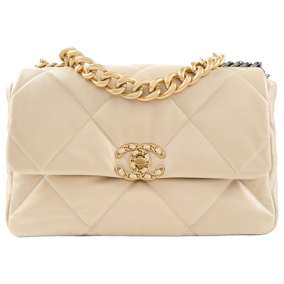 Chanel 19 leather handbag