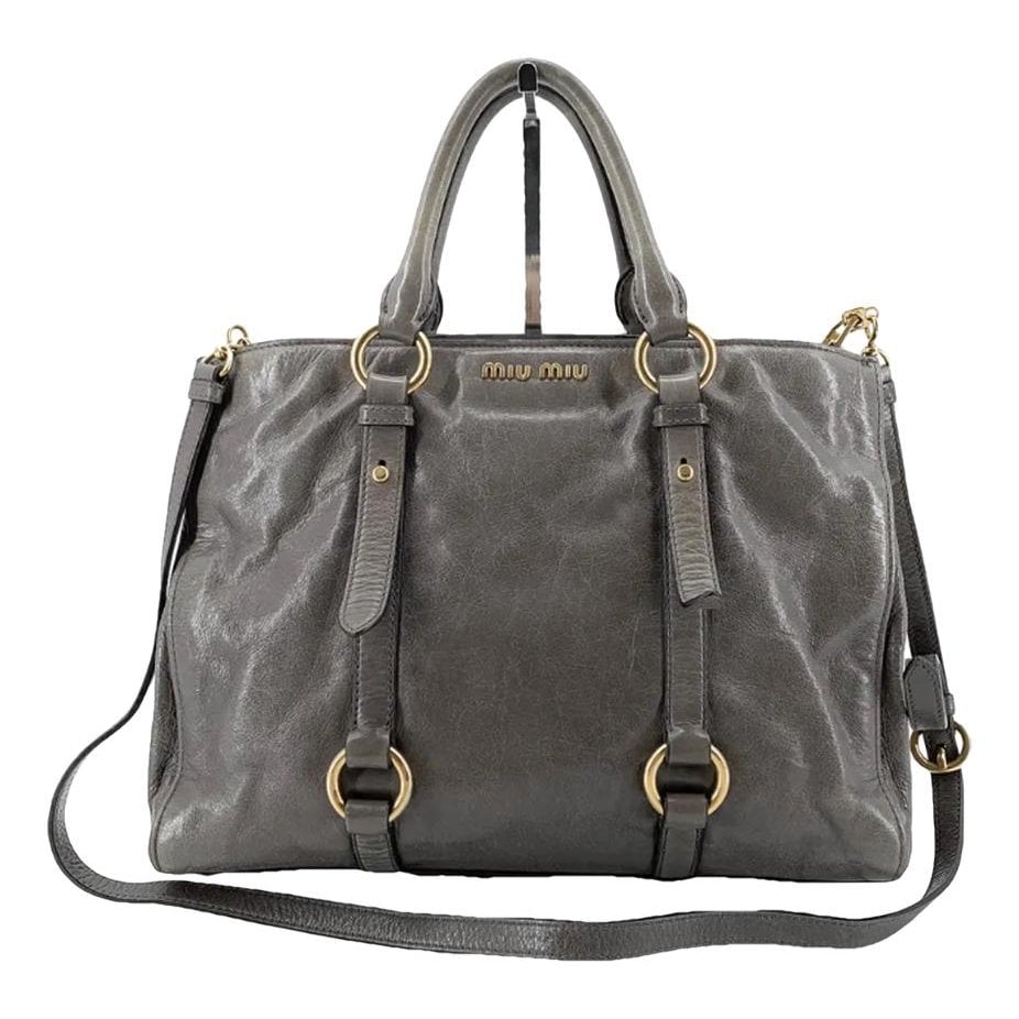 Vitello leather handbag