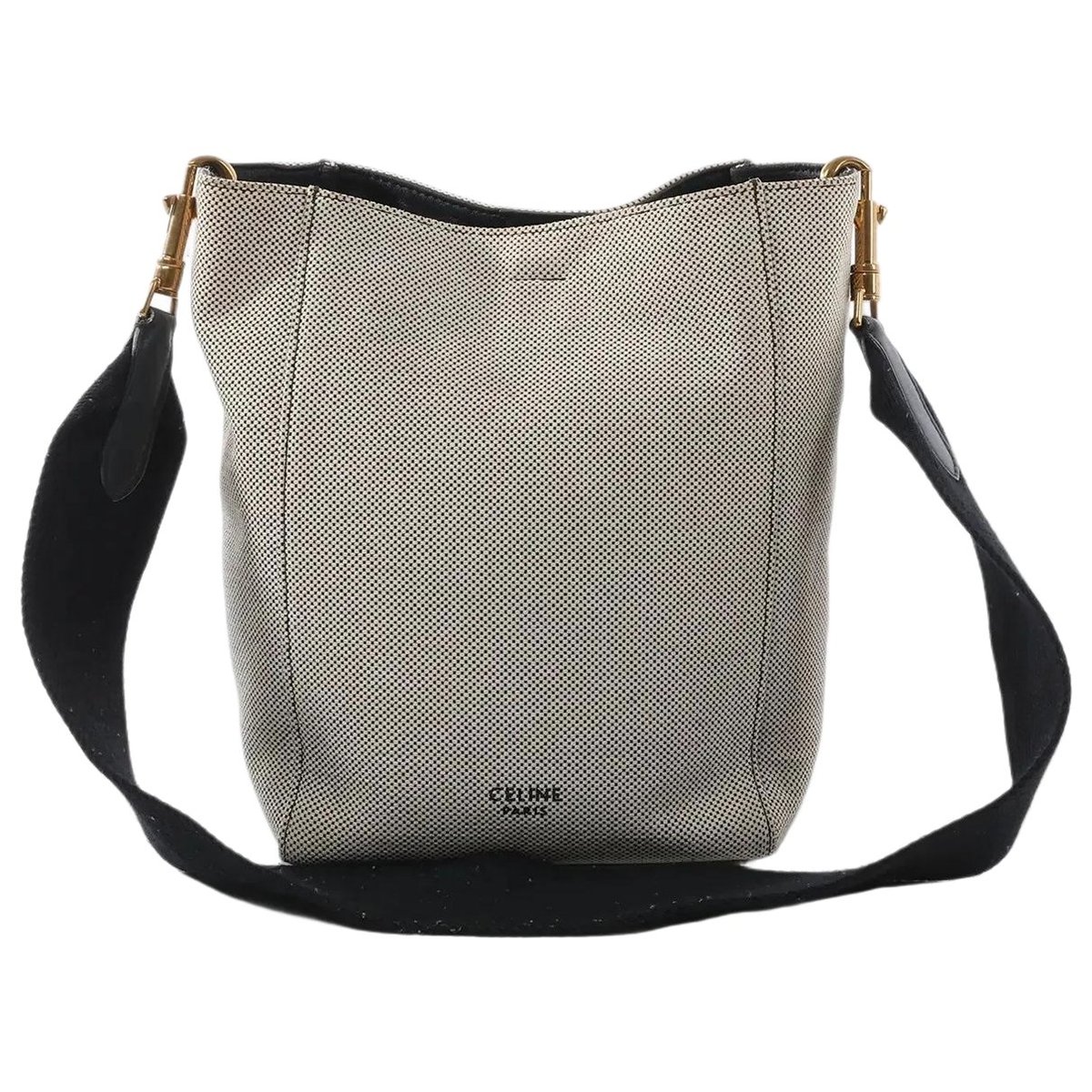 Seau Sangle leather handbag
