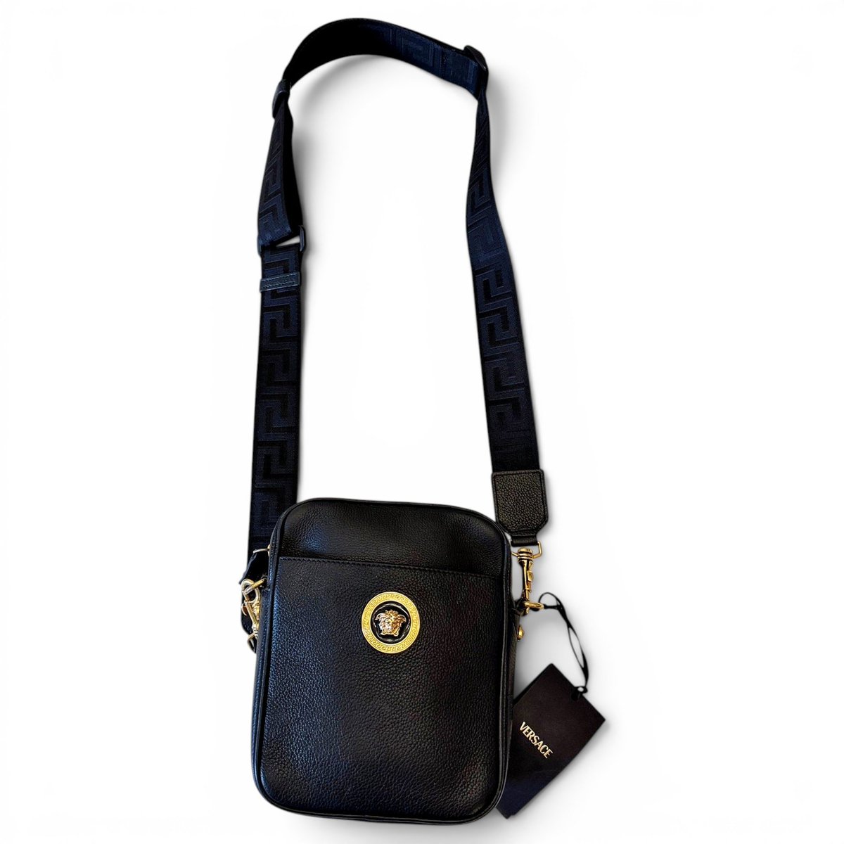 La Medusa leather crossbody bag