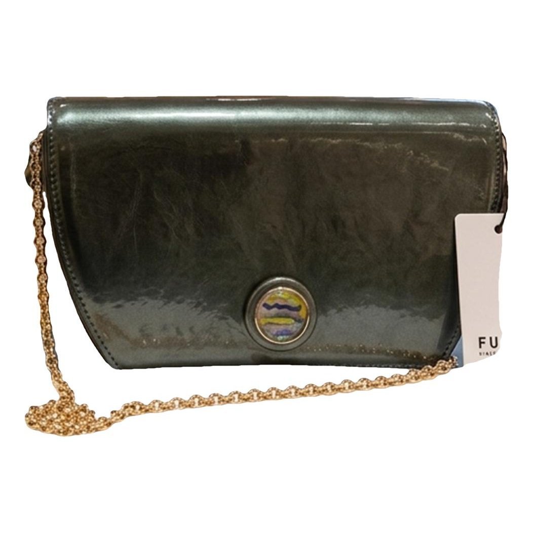 Patent leather crossbody bag