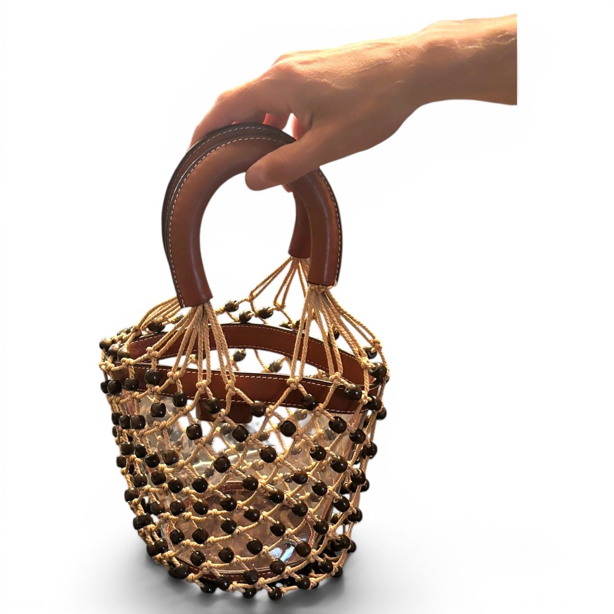 Moreau leather handbag