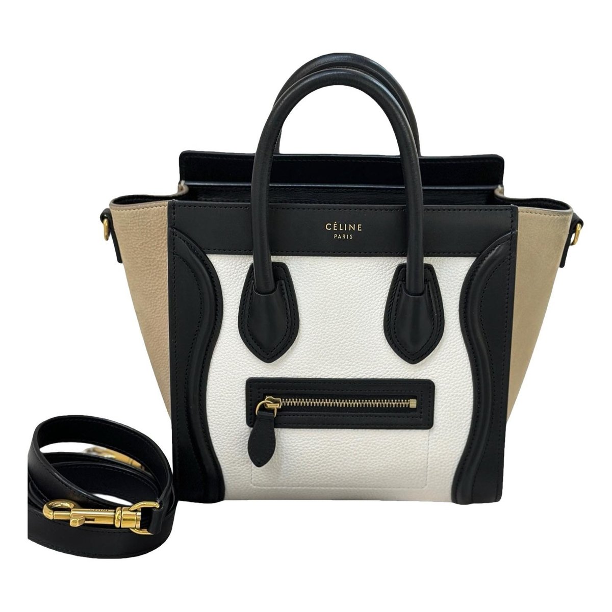 Luggage leather handbag