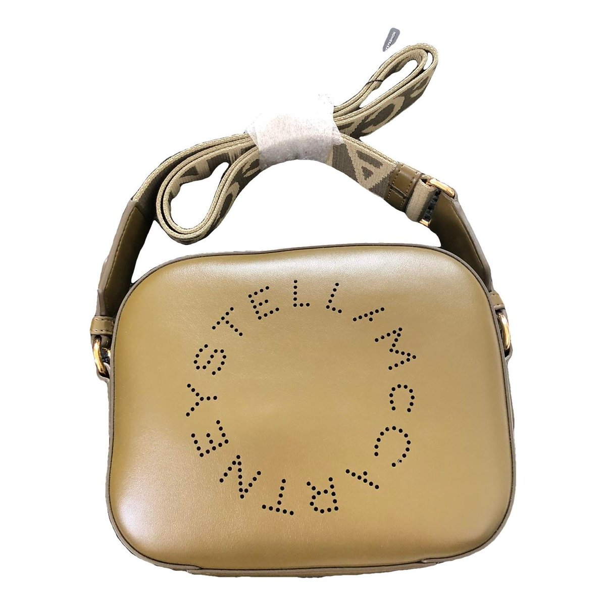 Logo leather crossbody bag