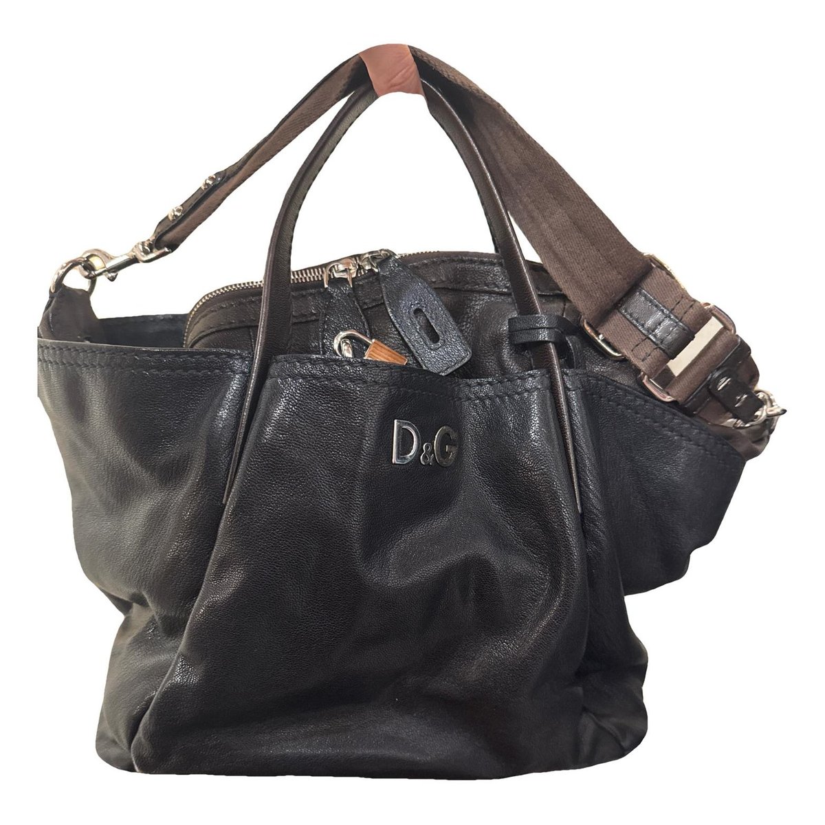 Leather handbag