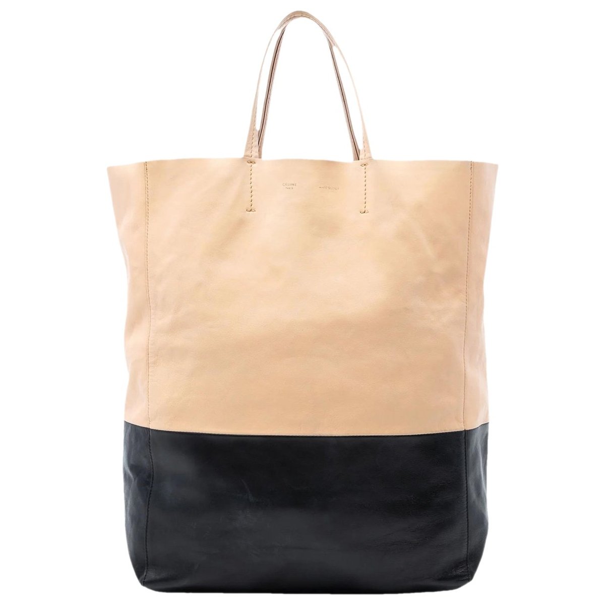 Cabas leather bag