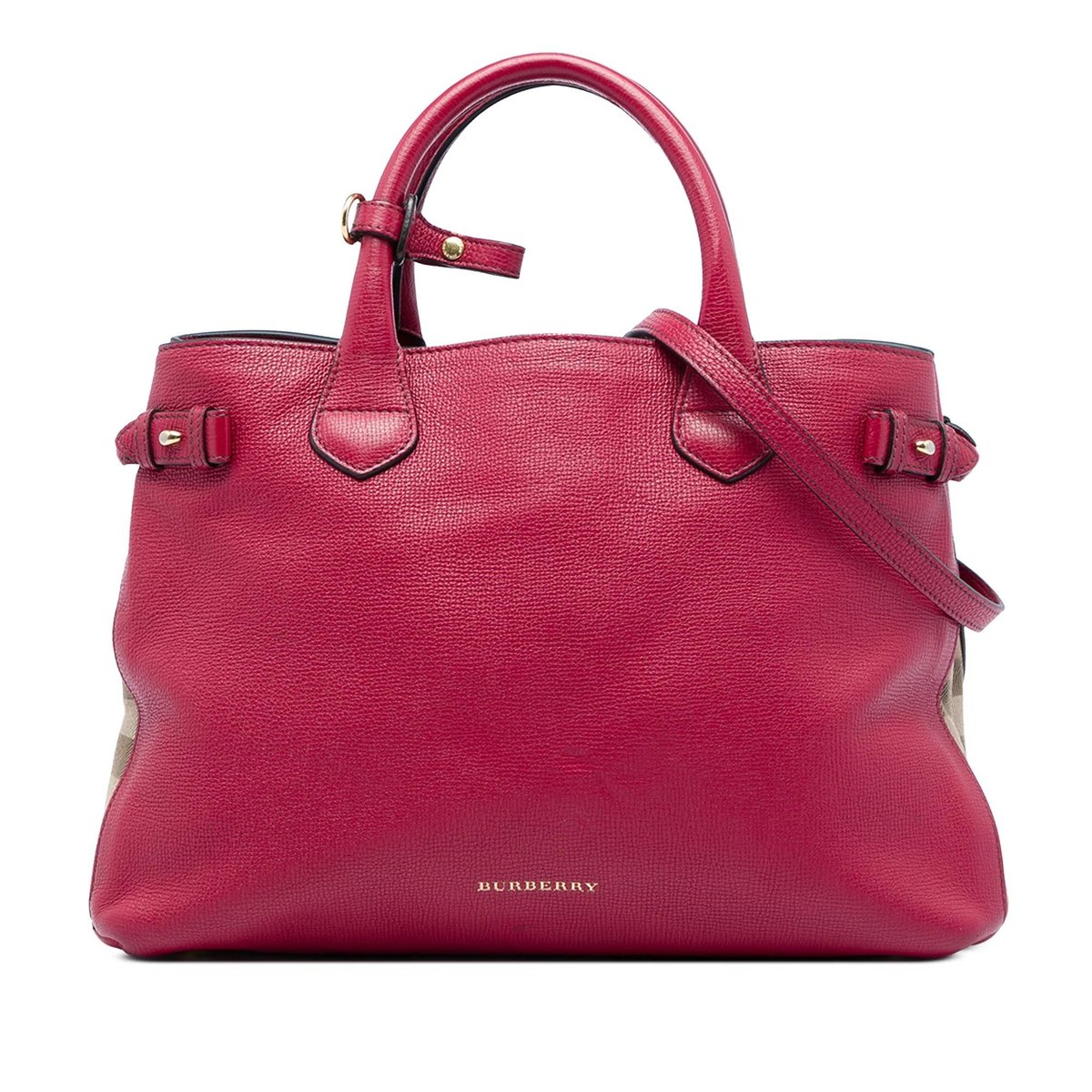 Pocket leather satchel