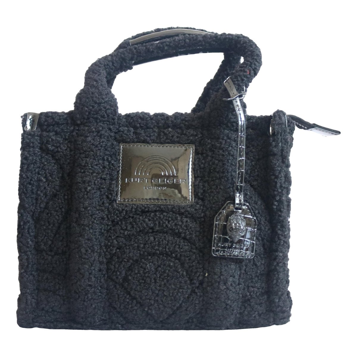 Faux fur tote
