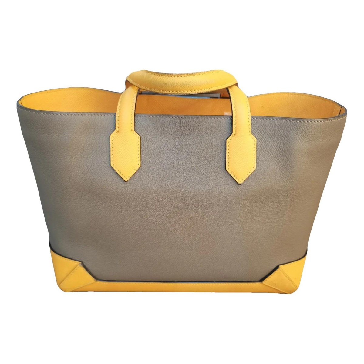 Maxibox cabas 36 leather handbag