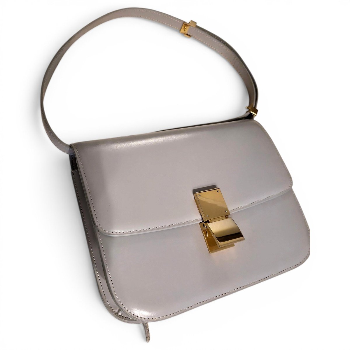 Classic leather crossbody bag