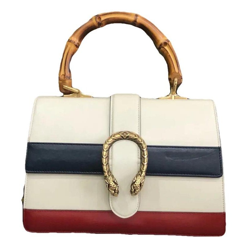 Dionysus Bamboo leather handbag