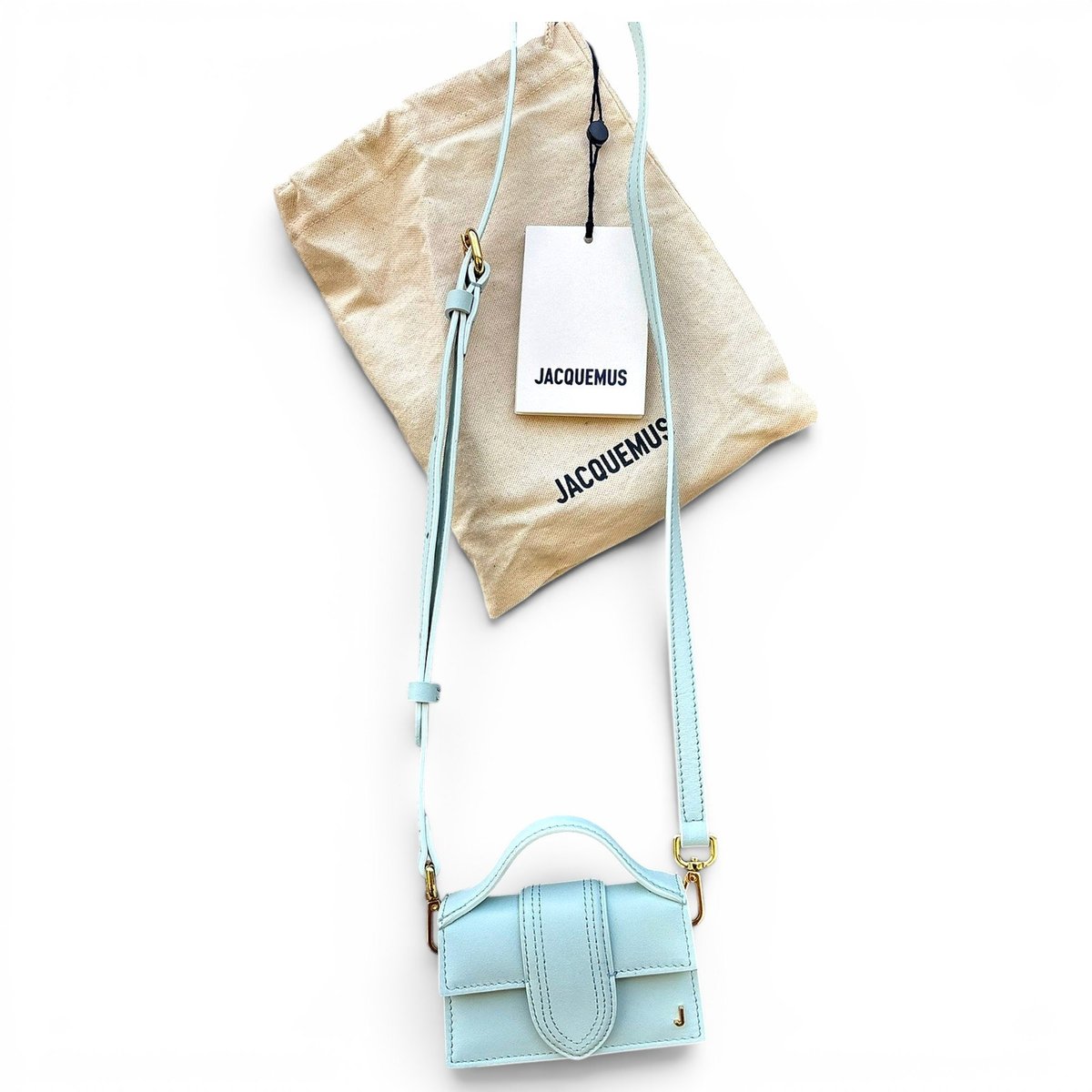Le Bambino leather crossbody bag