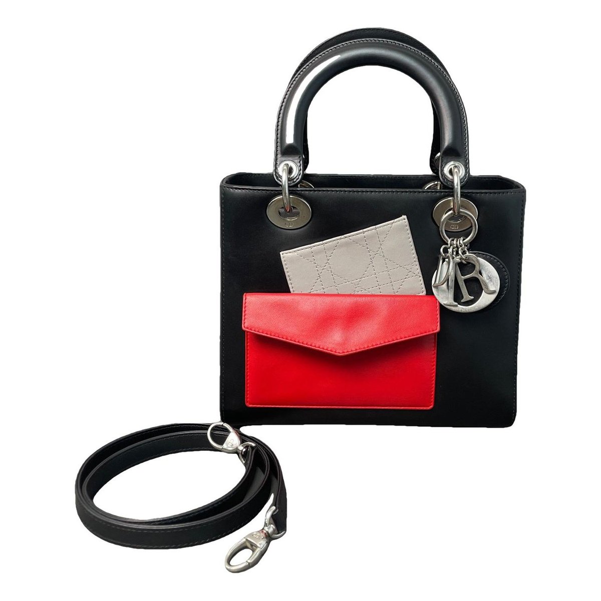 Lady Dior leather handbag