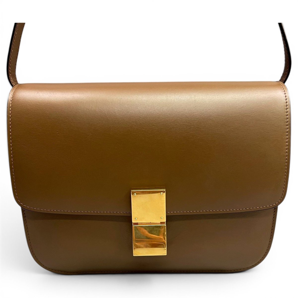 Classic leather handbag