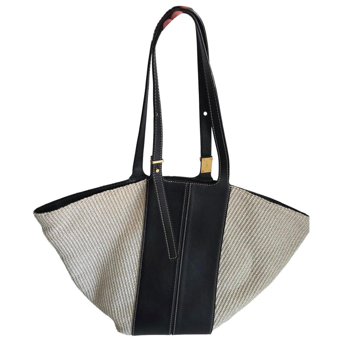 Leather tote