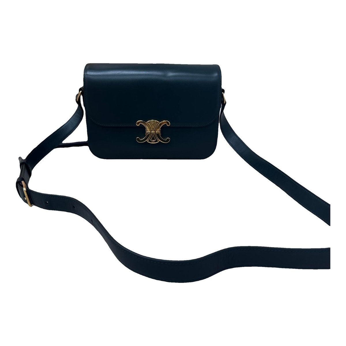 Triomphe leather handbag
