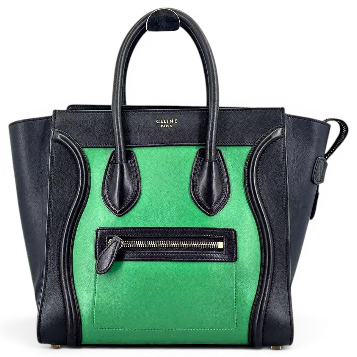Luggage leather handbag
