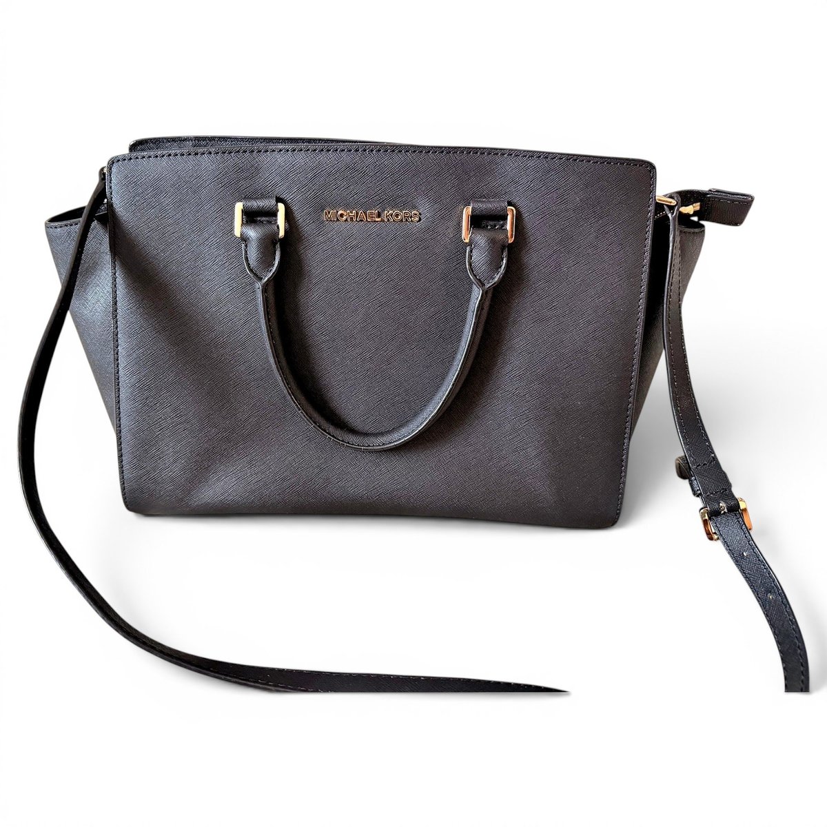 Selma leather handbag